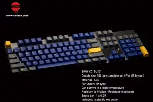 ABS Double Shot Keycap - Danger Zone