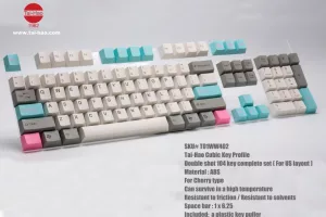 ABS Double Shot Keycap - Miami Blue