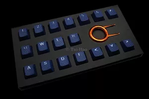 Rubber Gaming Keycap - Blue