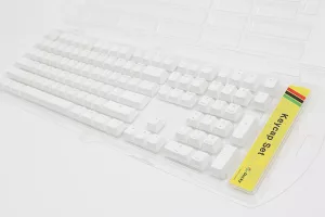 Ducky White Backlight – PBT Double Shot Keycap