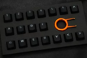 Rubber Gaming Keycap - Black