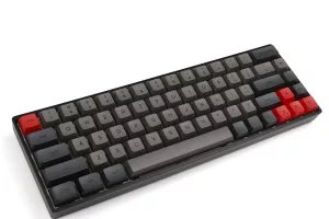 Grey & Black keycaps