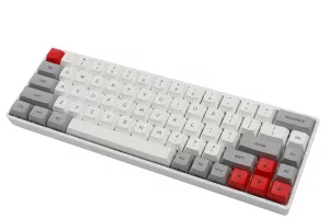 White & Grey Keycaps