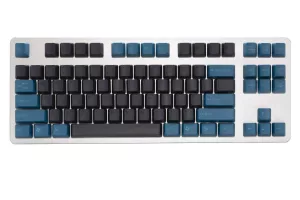 ABS Double Shot Keycap - Black/Midnight Green