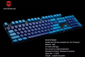ABS Double Shot Keycap - Ocean Deep