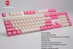 ABS Double Shot Keycap - Flamingo