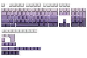 Side-printed Keycap - Gradient Purple