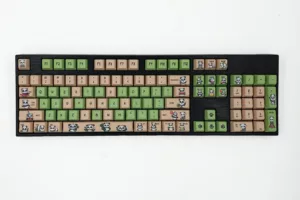 Bamboo Bear Keycap Set