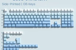 Blue Cherry Keycap