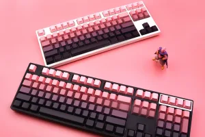 Aula Gradient PBT Thermally Sublimated Keycaps